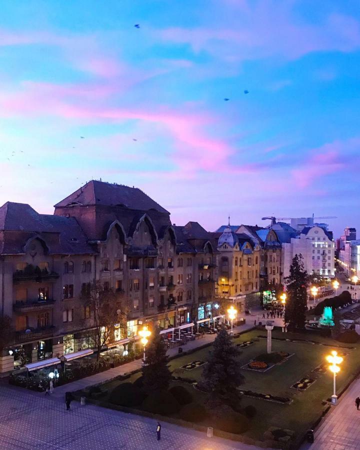 Ultracentral Apt With City Center View - Smart Tv - Ac Temešvár Exteriér fotografie