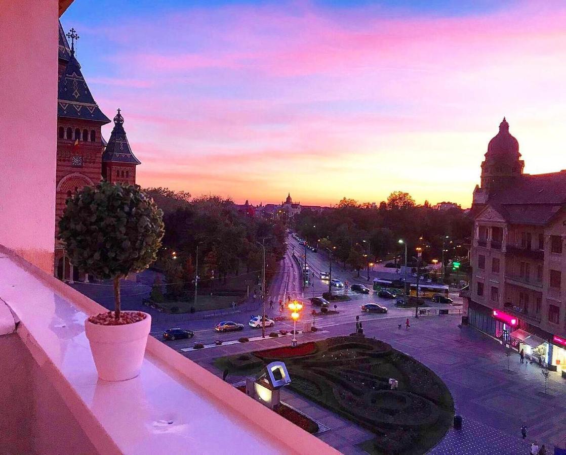 Ultracentral Apt With City Center View - Smart Tv - Ac Temešvár Exteriér fotografie